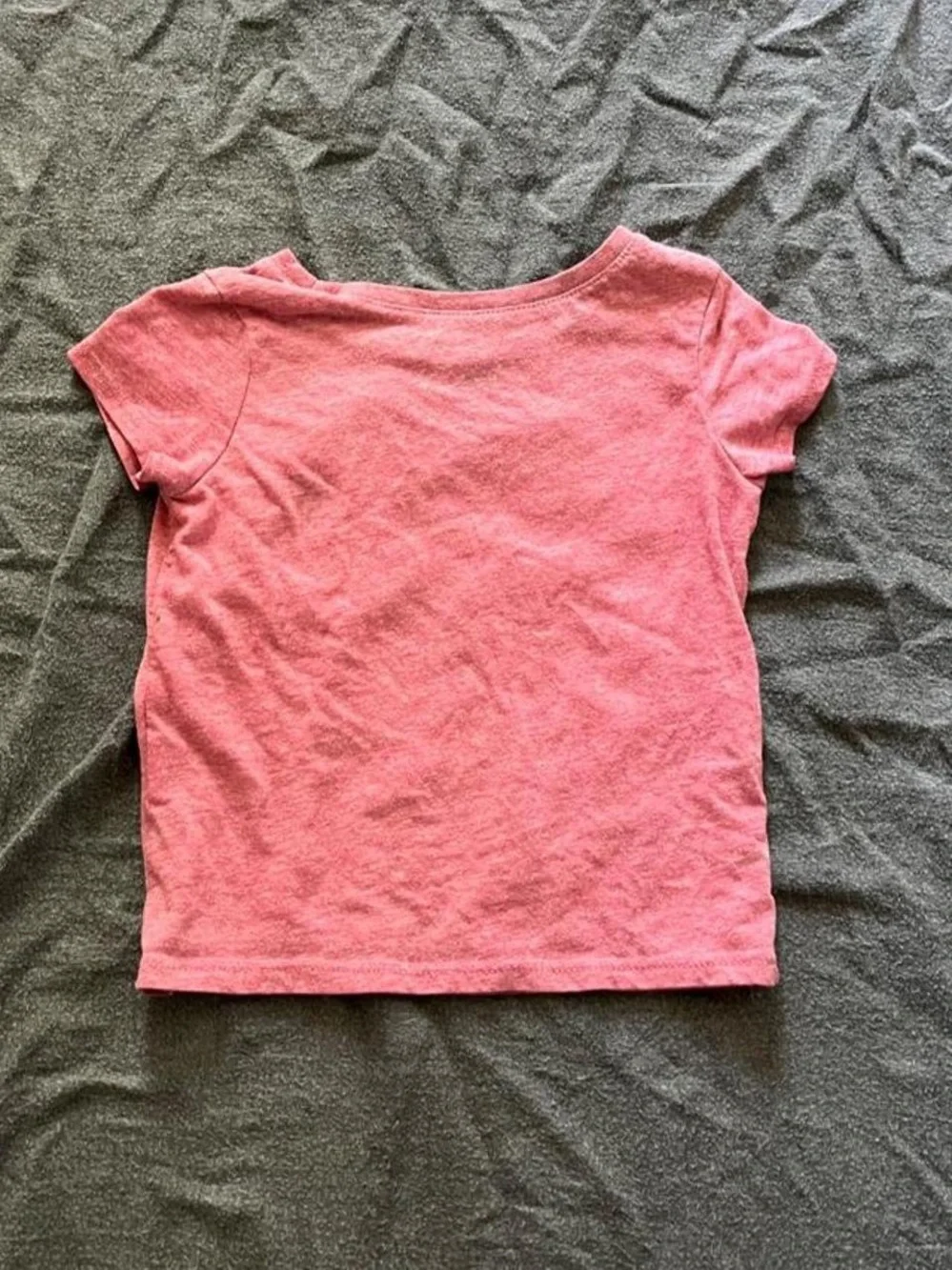The Children's Place pink butterfly glitter shirt